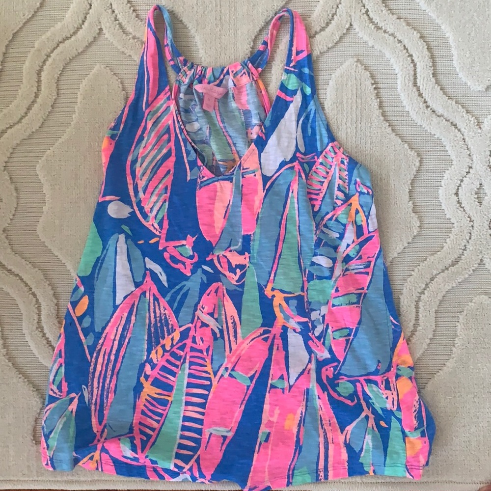 Lilly Pulitzer Sailboat Tank